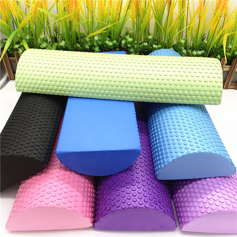 Yoga Fitness Trainer - 30/45cm Half Round EVA Massage Foam