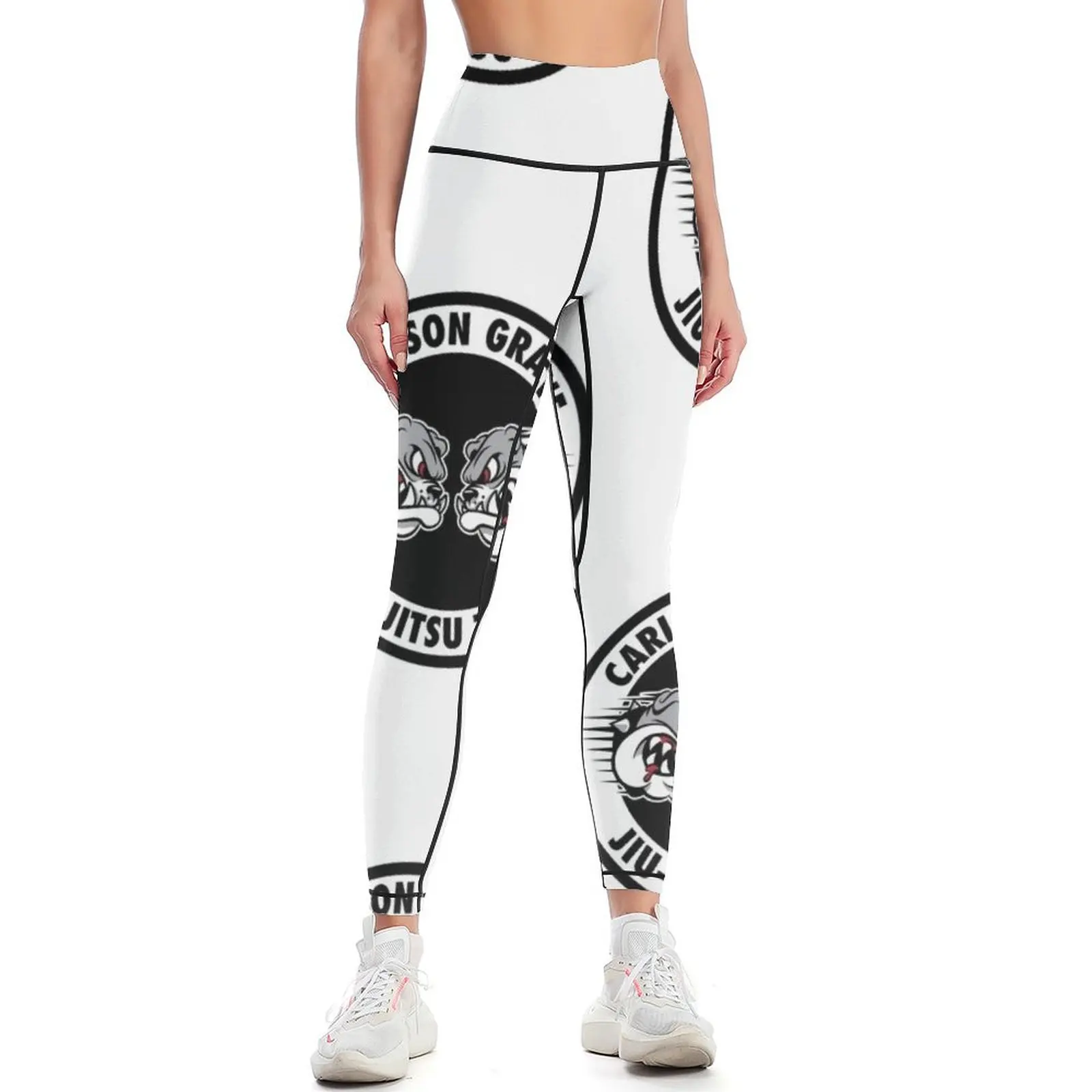 Yoga Fitness Jiu Jitsu - Carlson Gracie Jiu-Jitsu Team Leggings for