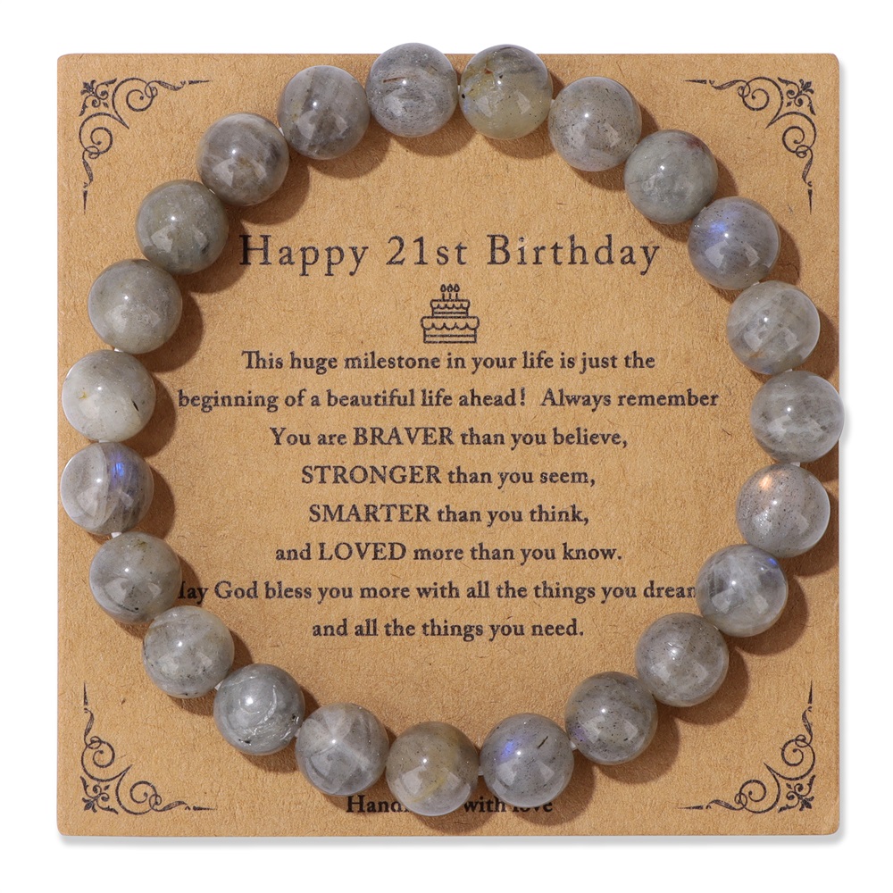 Natural Labradorite Bracelet 8 - đánh giá và giá Yoga Health & Fitness Center