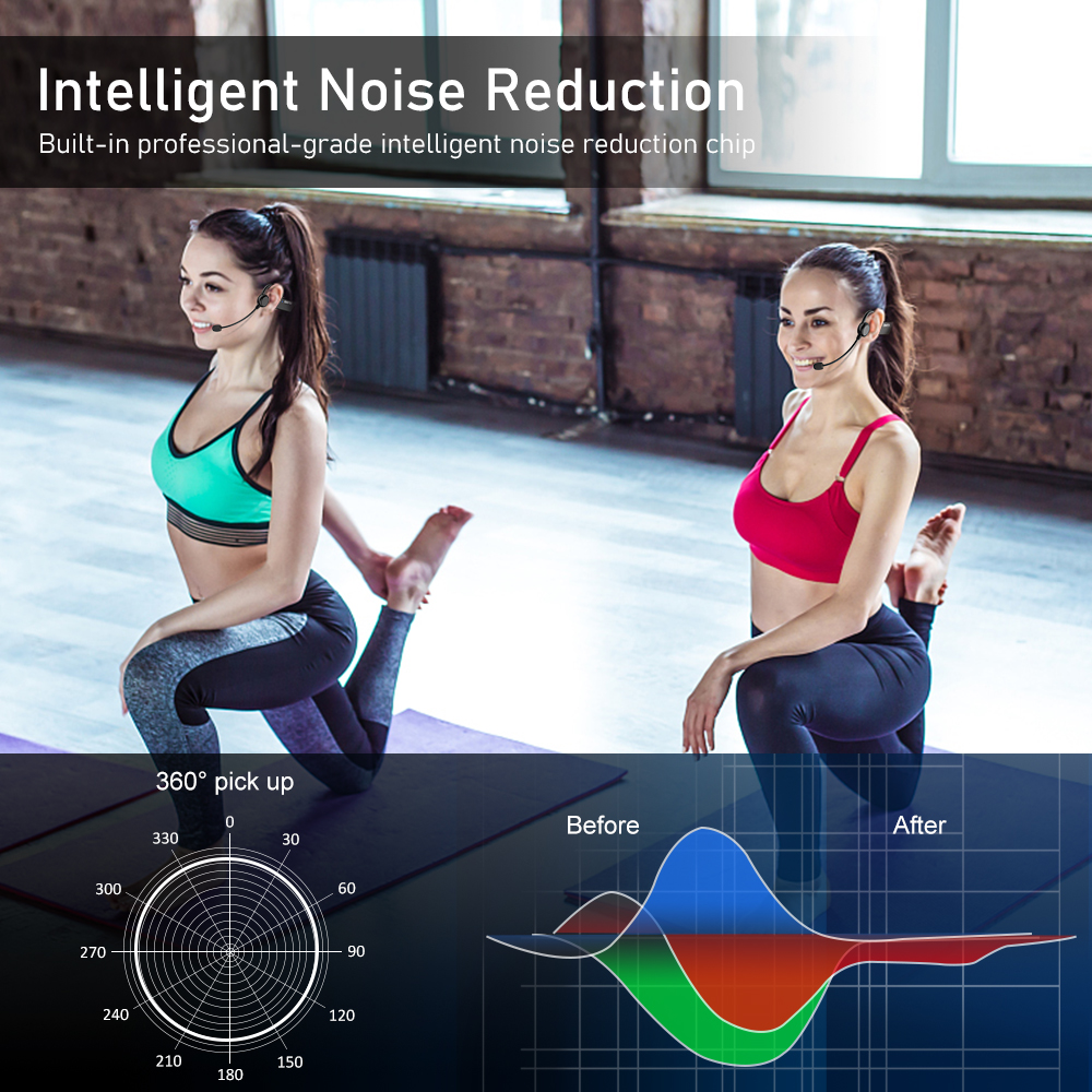 KIMAFUN Dual Wireless Headset  - đánh giá và giá Yoga And Fitness Instructor