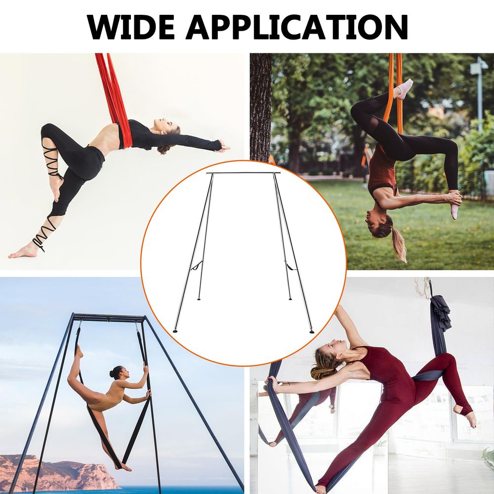 9.6 FT 115.3 Inch Adjustable H - đánh giá và giá Yoga Swing Aerial
