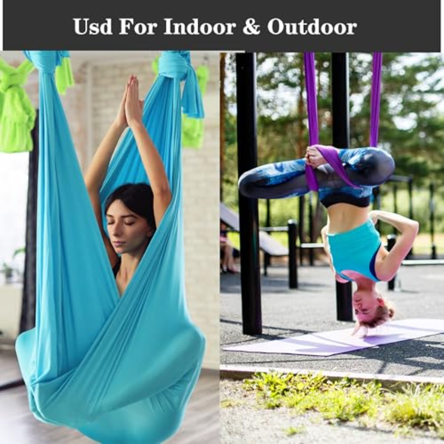 5.5 Yards Aerial Silk Swing Ou - đánh giá và giá Yoga Swing Aerial