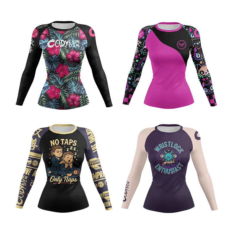 Women MMA Compression Sport T- - đánh giá và giá Yoga Fitness Jiu Jitsu