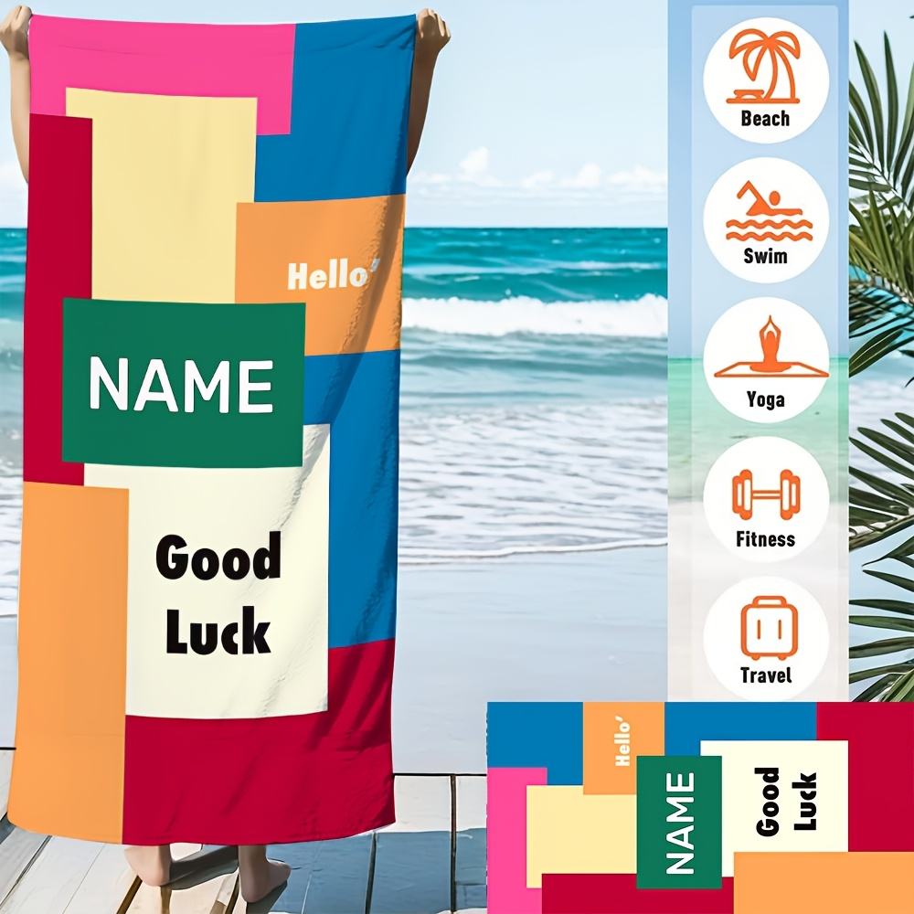 1pc Customized Name Patchwork  - đánh giá và giá Yoga Fitness Name