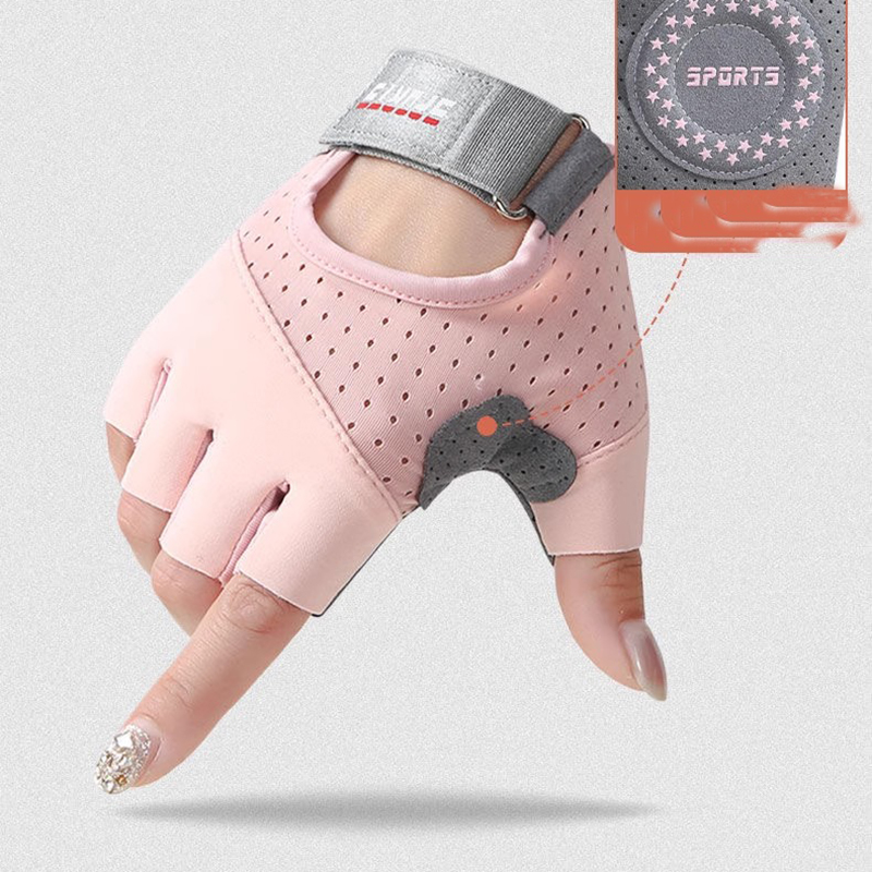 Women's fitness half finger gl - đánh giá và giá Yoga Fitness Spinning