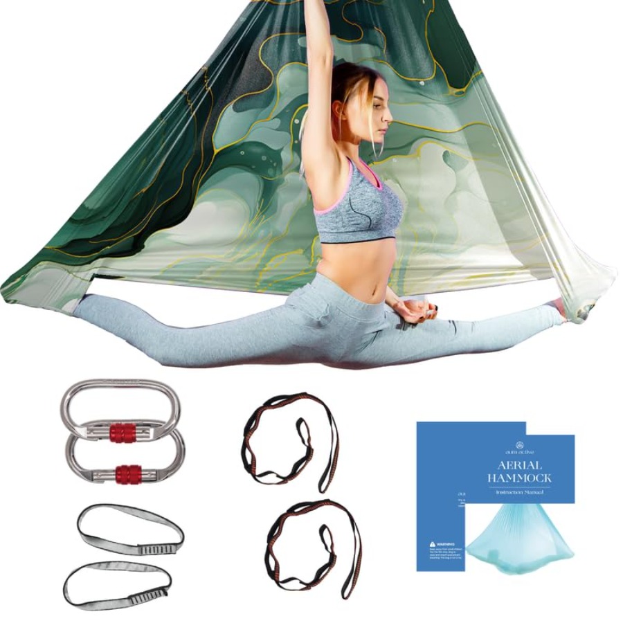 Aerial Silk Yoga Hammock and S - đánh giá và giá Yoga Swing Aerial