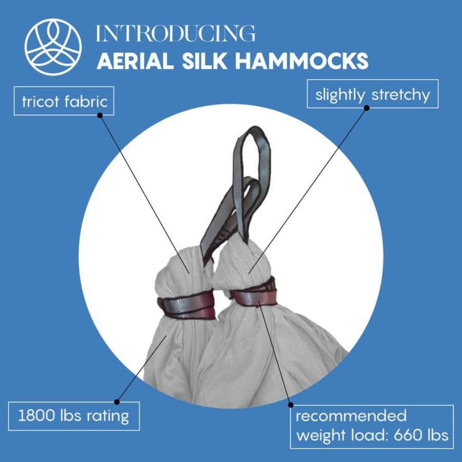 Aerial Silk Yoga Hammock and S - đánh giá và giá Yoga Swing Aerial