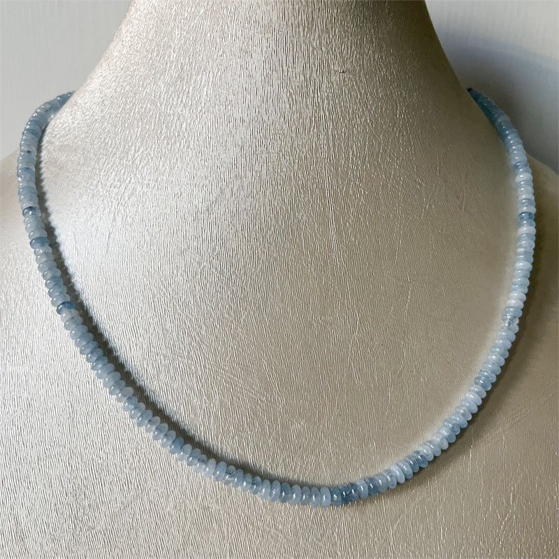 2*4MM Aquamrine Necklace Natur - đánh giá và giá Yoga Health & Fitness Center