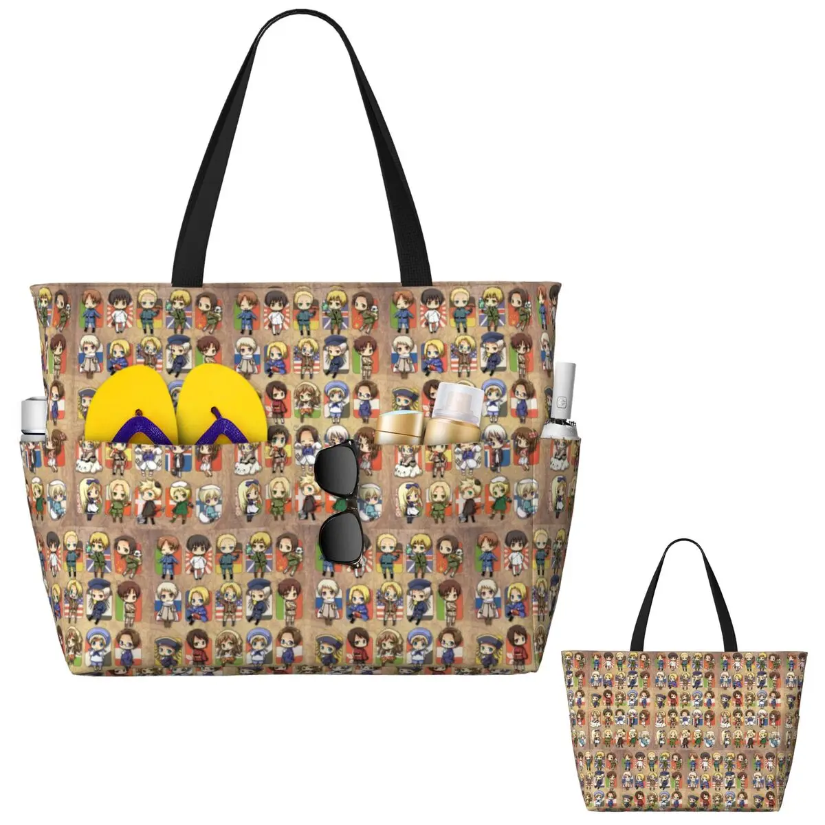 Hetalia Group Beach Tote Bag S - đánh giá và giá Yoga Fitness Group
