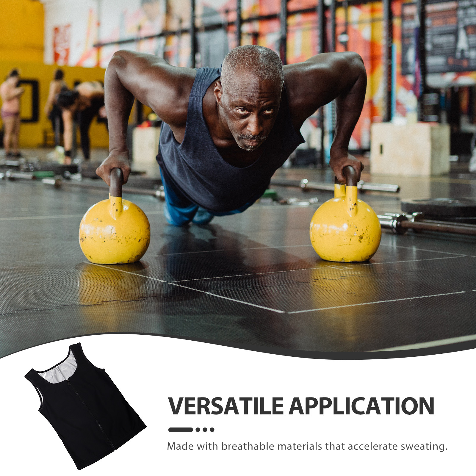 Mens Zip Up Sweat Vest Workout - đánh giá và giá Yoga Fitness Trainer