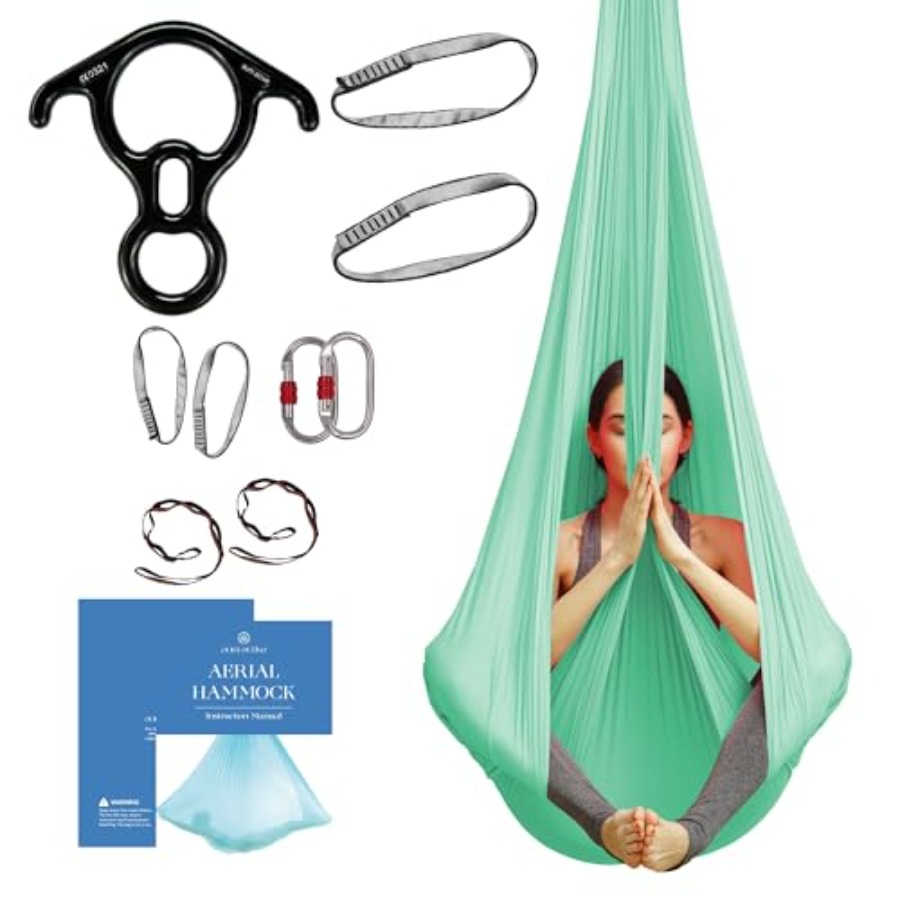 Aerial Silk Yoga Hammock Swing - đánh giá và giá Yoga Swing Aerial