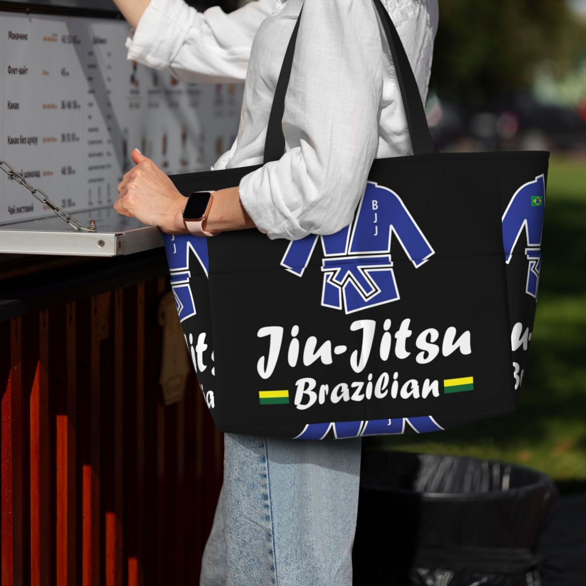 Jiu-Jitsu Beach Tote Bag Sport - đánh giá và giá Yoga Fitness Jiu Jitsu