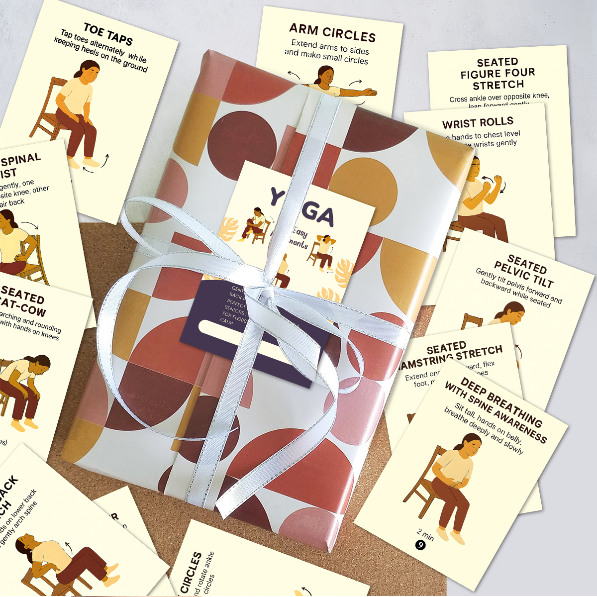 21pcs Seated Yoga Cards,Easy C - đánh giá và giá Yoga And Fitness Instructor
