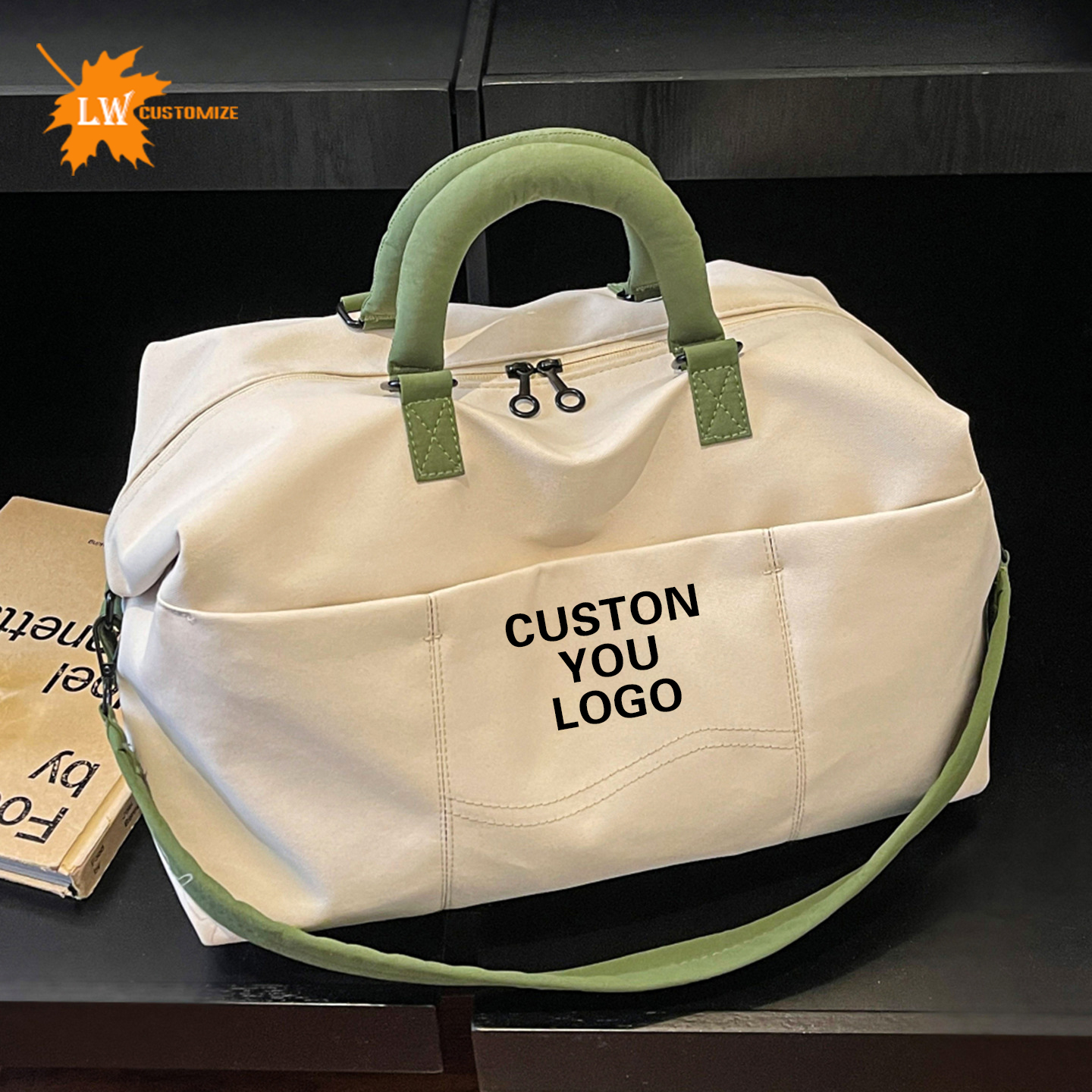Canvas fitness bag with custom - đánh giá và giá Yoga Fitness Name