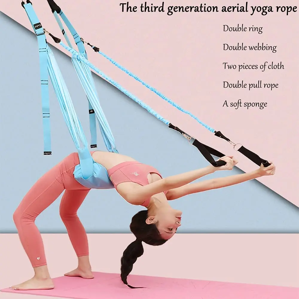 Adjustable Aerial Yoga Strap E - đánh giá và giá Yoga Swing Aerial